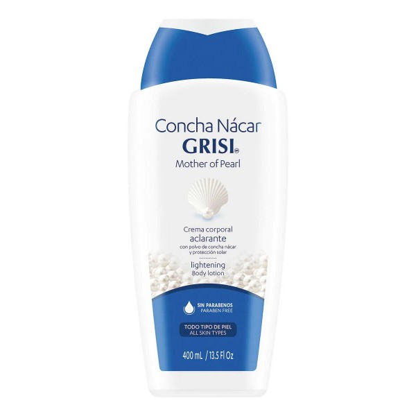 Crema Corporal Líquida Grisi Concha Nácar 400ml