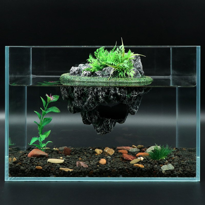 AQUA KT Turtle Floating Rock Tortoise Dock Basking Island Platform