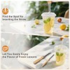 2 Pack Straw Puncher for Plastic Lids, Straw Hole Puncher