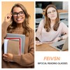 FEIVSN 3 Pack Bifocal Reading Glasses for Women Men Bi-focal