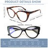 CLASAGA Progressive Multifocus Reading Glasses for Women Blue Light Blocking