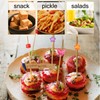 SJUNJIE Pack of 300 Cocktail Sticks Wooden Skewers 12 cm