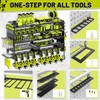 5 Layers Power Tool Organizer Wall Mount, Metal Cordless Tool