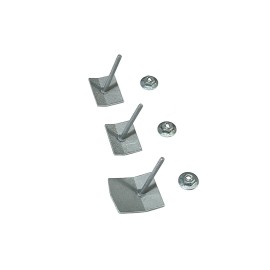 Southeast Chevy Parts 1959-1960 Chevy Impala Bel Air Sedan Side Rear Back Glass Molding Trim Clip SET