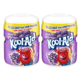 Kool-aid Grape Mix 19 Oz Container (2 Pack)