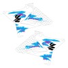Unbranded yz125 yz250 Retro Shroud Graphics for UFO Restyle 90s