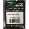 BREWER KANDI'S LOW LEAD HOT FIX CRYSTALS - 3MM -