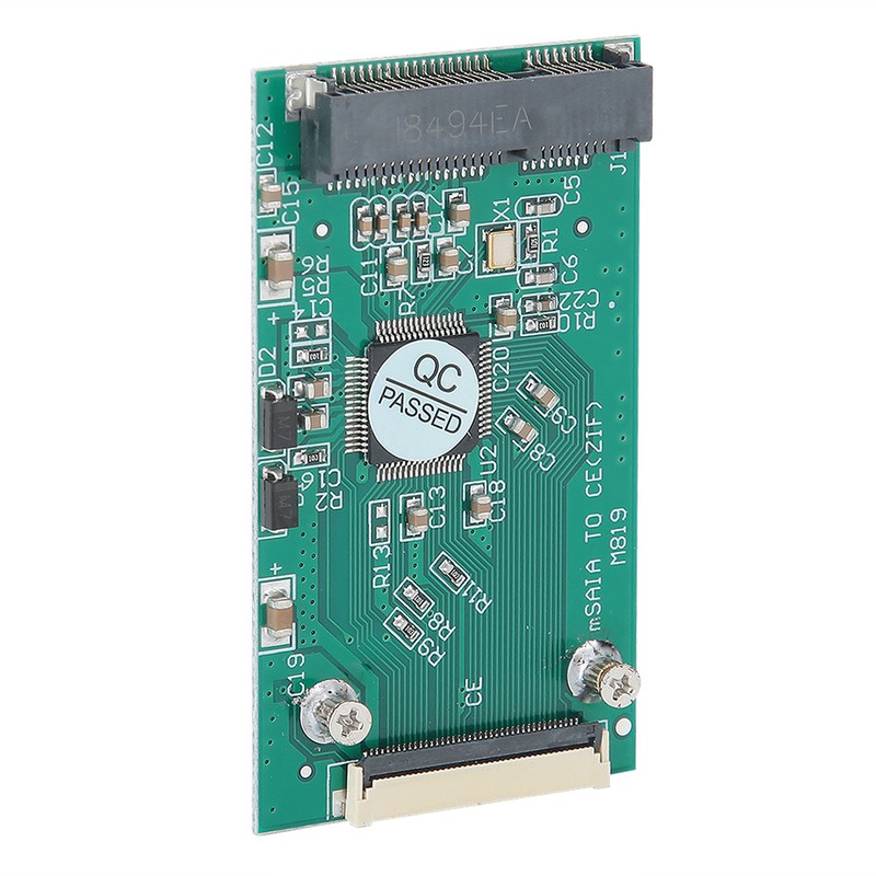 Riser Card Green ABS MSATA to Ce ZIF SSD Solid-State