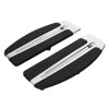 TCMT Rider Floorboard Footboard Inserts Fit For Harley Road King