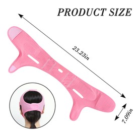 V Line Lifting Mask, Reusable Double Chin Reducer for Both Ladies and Gentlemen. Breathable Face Slimming Strap, Chin Strap for Sleeping，Enhancing Jawline Definition and Combatting Skin Sagging