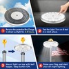 PPQ Solar Flag Pole Light, High-Lumen 25 LED Flag Pole