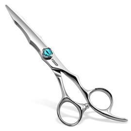FOGOSP Professional Hair Scissors 6.5” Barber Scissors Japan VG10 Fine Cutting Blades Hair Cutting Scissor Professional Hair Barber Shears or Men and Women Haircut Scissors