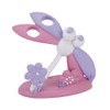 Kassatex Butterfly Bath Accessories Toothbrush Holder, One Size, Pink, Lavender,