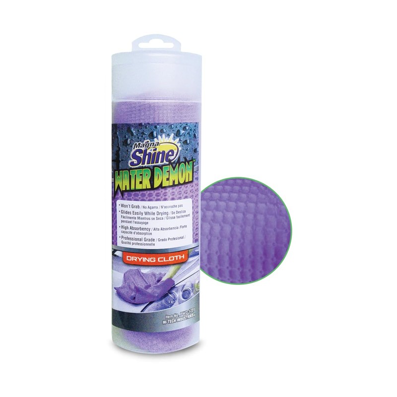 HI-TECH Magna Shine Water Demon Drying Towel – Ultra Absorbent