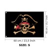 Pirate Flag / 60 x 40 cm / 23.6 x