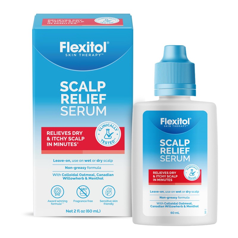 Flexitol Suero de Alivio para Cuero Cabelludo con 2 Avena