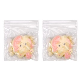 2pcs Pony Squeeze Toy, Cute Squishy Toys Pony Novelty Fidget Sensory Toys Kawaii Squishies for Kids Teenagers Adults Holiday Birthday Gift Home Office Relaxing (Plush Style)