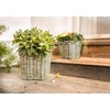 FRANK FLECHTWAREN Large Rattan Planter