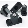 JIANZHENKEJI Rubber Anti Vibration Pads Air Conditioner Vibration Isolator for