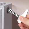JINHENB 2 Pcs Triangular Key Inner Triangle Spanner Key Stainless