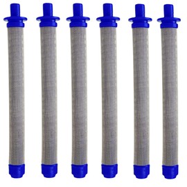 6 Pack 288749 Airless Spray Gun Filter 60 Mesh Compatible with Graco Models SG10, SG20, SG Pro, SG2, SG3 Airless Spray Gun Filter Replacement Filter Part 288-749