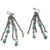 Tranquil Isle Coastal Earring Blue Tassel