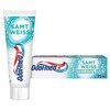 Odol-med3 Samtweiss Zahnpasta, Zahncreme für schonend weißere* Zähne + Zahnschmelz-Schutz,