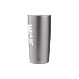 Late In Life Gamer Older Senior New Gaming Video Game Player Stainless Steel Insulated Tumbler