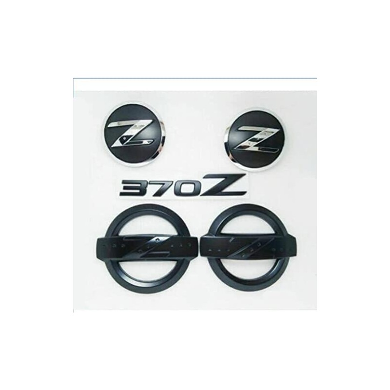 CIBO for Black Set 370Z Front Badge Fender Side Emblem