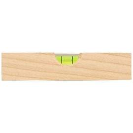 teemando® Brand Mini Spirit Level 15 cm Ash Wood Level with Level