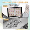TCGUARD 9 Pockets Trading Card Binder with Sleeves Card Organizer,