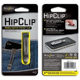 Nite Ize HipClip Lightweight Stainless Steel Universal Adhesive Clip (2-Pack)2