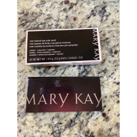 Mary Kay Mini Mineral Eye Color Quad Honey Spice Sienna Blue Metal Vintage Gold