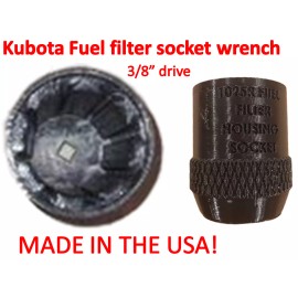 wangfeng2 Socket for Fuel Filter Assembly Filter For Kubota 6A320-58862 6A320-58830