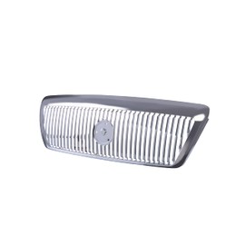 CarPartsDepot Front All Chrome Frame Bumper Grille Assembly Grill And Insert Compatible For Mercury Grand Marquis Sedan 2003-2005 GS LS LSE GSL Limited Edition Ultimate Edition