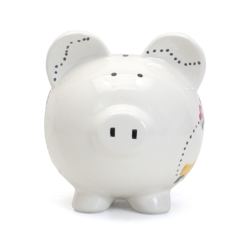 Child to Cherish Ceramic Piggy Bank for Boys, Hard Hat