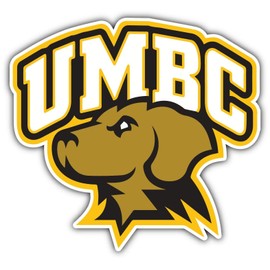 Decal Vinyl Sticker UMBC Retrievers University College Durable for Bumpers, Helmets, Laptops, Water Bottles, Lockers (3" Longest Side)