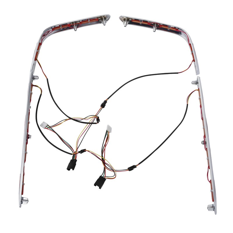 PEGSTREAMLINER Saddlebag Trims LED Lights Fits for Honda Goldwing 1800