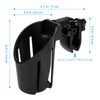 Accmor Universal Cup Holder, Stroller Cup Holder, 360° Rotatable Large