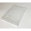 Stonehouse Collection 20 A7 Clear Plastic Greeting Card Box -