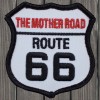 Paddys Patches Route 66 Embroidered Patch — Iron On