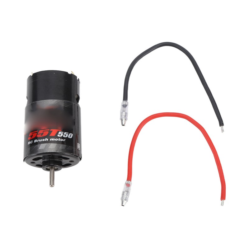 RC Crawler Car Motor ESC Set 550 55T Brushed Motor