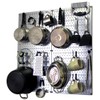 Wall Control Kitchen Pegboard Organizer Pots and Pans Storage Rack