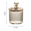narunaru Cute Acrylic Trinket Box, Cotton, Toothpick, Interior Decoration, Lid