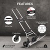 Vergo 275 Ibs Capacity Folding Hand Truck Dolly – Lightweight