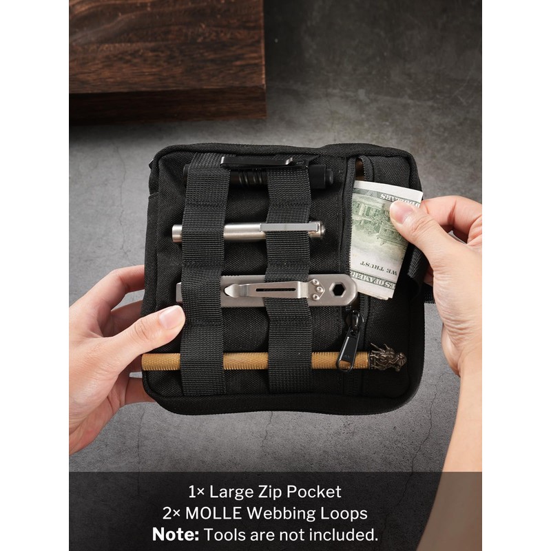VIPERADE CHP2 Molle Tactical Bag, EDC Pouch, Tactical Molle Bags,