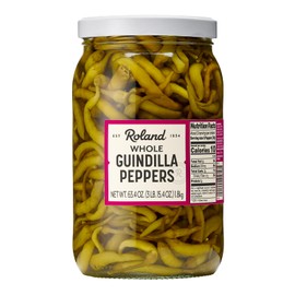 Roland Foods Guindilla Peppers, Specialty Imported Food, 63.4 Ounce Jar, Pack of 1