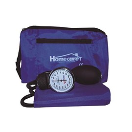 Homecare Baumanómetro Aneroide Azul 100% Preciso con Estuche Portátil