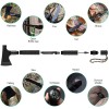 Vigor Survival Hatchet & Camping Axe with Fixed Blade Knife
