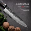 Japanese Chef Knife, 8 Inch Damascus Kitchen Knife with VG10